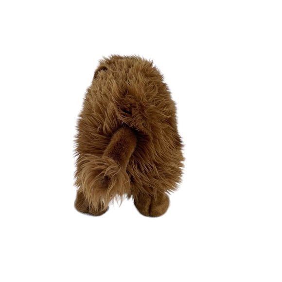 Douglas Everett Woolly Mammouth Plush 13" Brown Stuffed Animal Toy - Picture 3 of 6